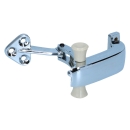 Pop-out latch with silver beige knobs (each)  Bus 1954 (VIN 20-76 674) until 7.1967